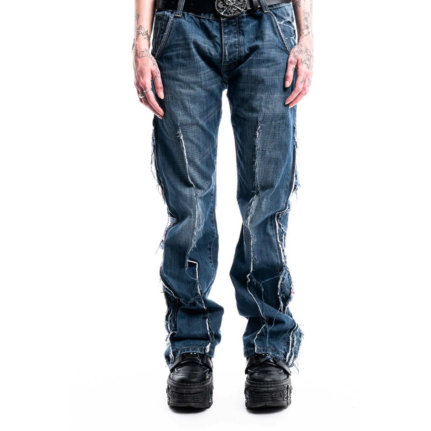 Brut Ripped Denim — front view of the piece by PrototypesParis
